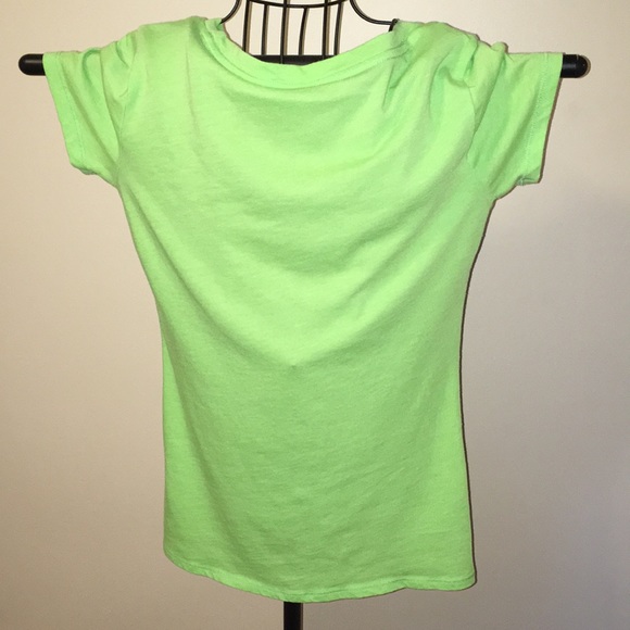 HOLLISTER T-short lime green XS - Picture 2 of 7